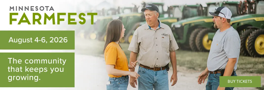 Minnesota Farmfest, August 4-6, 2026