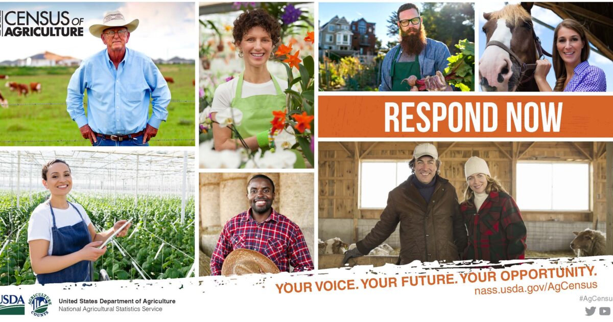 Buitenlander video fluiten The 2022 Census of Agriculture Deadline is Coming: Respond Now and Here's  Why | Focus on Ag | American Farm Bureau Federation