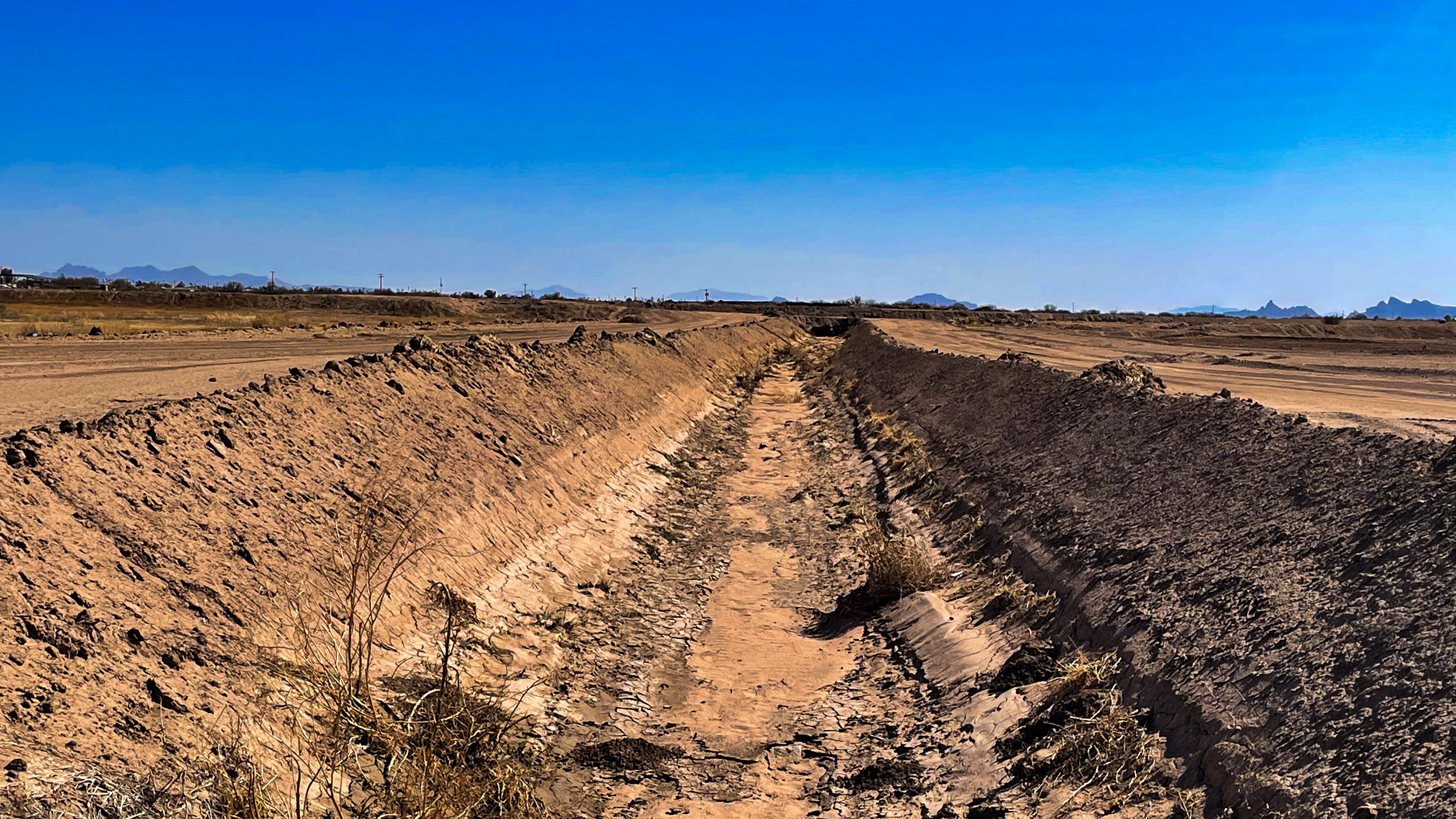 AZ Nancy Caywood Drought Canal